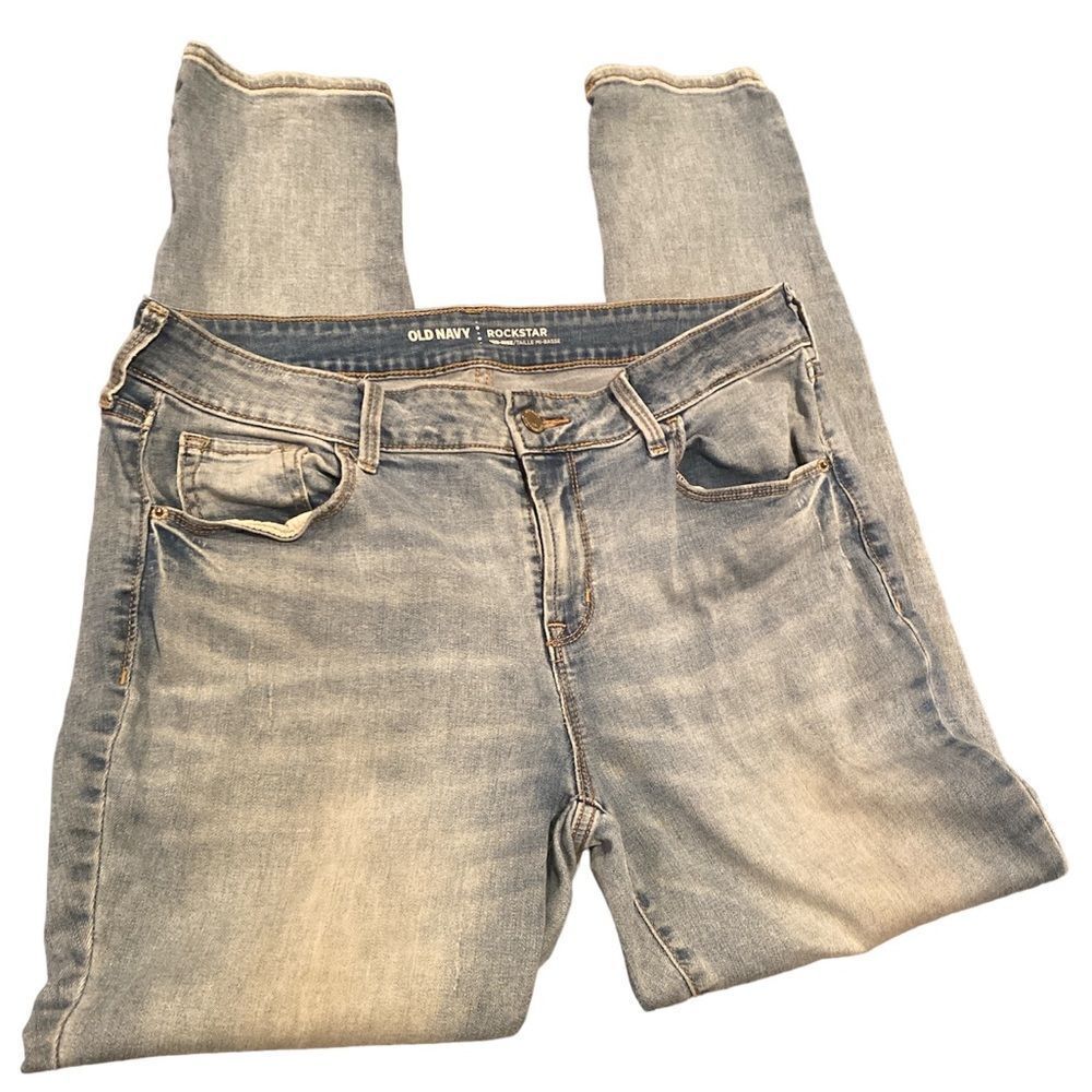 Old Navy Light Wash Mid Rise Jeans Size 12